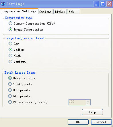 BluBox图片高压缩软件