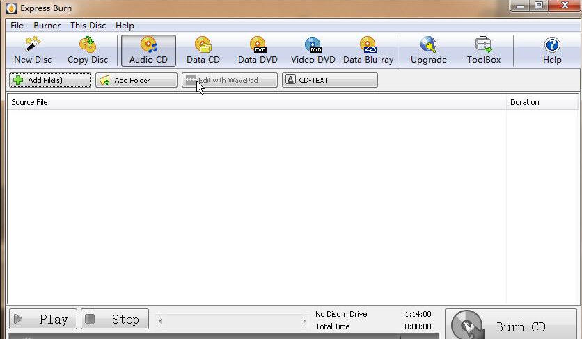 ��ѹ��̿�¼(Express Burn)