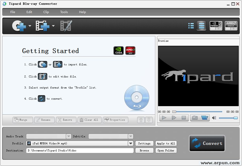 蓝光转换工具(Tipard Blu-ray Converter)