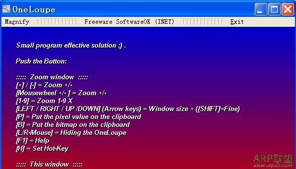 桌面放大镜(OneLoupe)