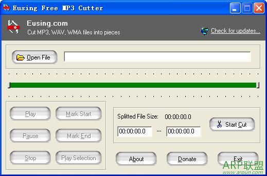 Eusing Free MP3 Cutter