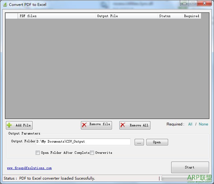 PDF转换为ExcelConvert PDF to Excel
