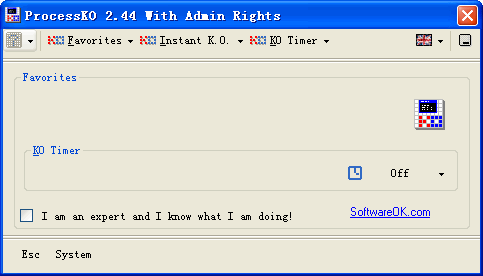 ProcessKO(查杀危险进程)