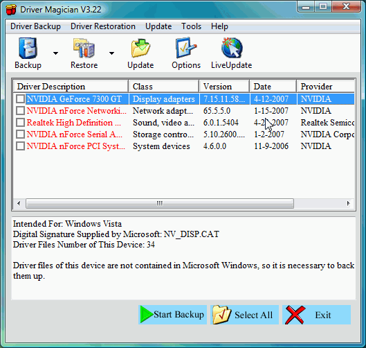 Driver Magician Lite 驱动程序备份工具