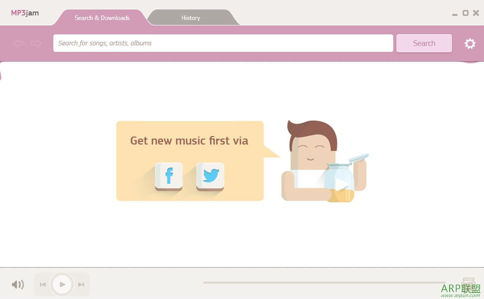 音乐搜索下载器 MP3jam