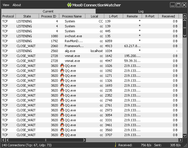 Moo0 ConnectionWatcher