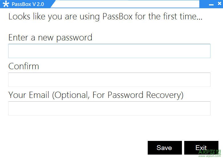 Win8密码管理工具 PassBox
