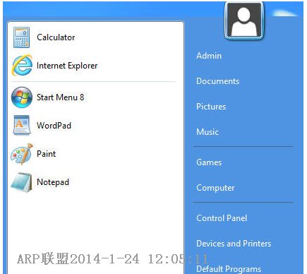 Start Menu 8(Win 8��ʼ�˵��ָ�)