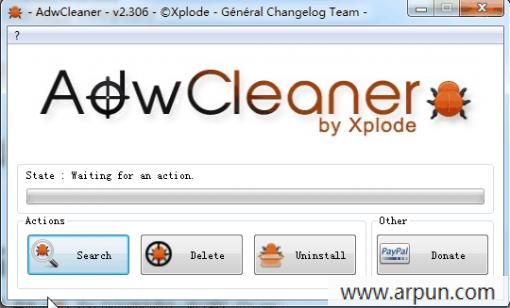 电脑有害程序清理软件(AdwCleaner)