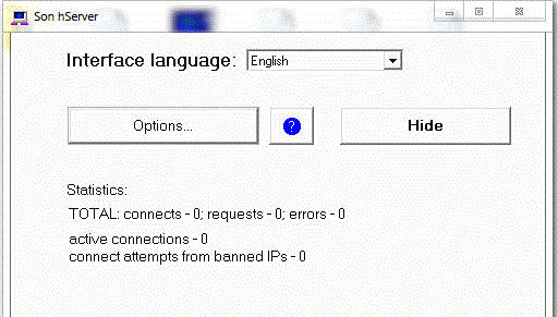 Son hServer 小小的www服务器软件