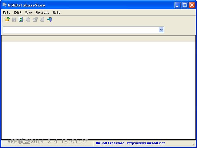 EDB文件打开工具(ESEDatabaseView)