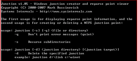 Junction 命令行工具
