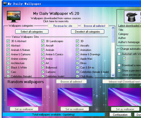 ���ڸ�������ǽֽ(My Daily Space Wallpaper)