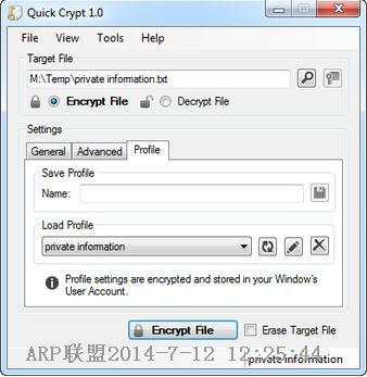 �ļ����ܽ��ܹ���(Quick Crypt)