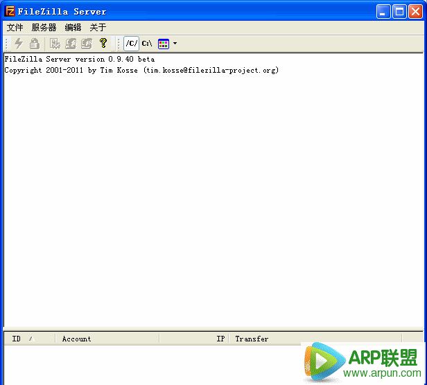FileZilla Server ��ɫ������