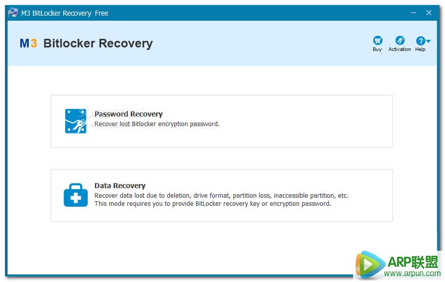 M3 Bitlocker Recovery ���ݻָ�����