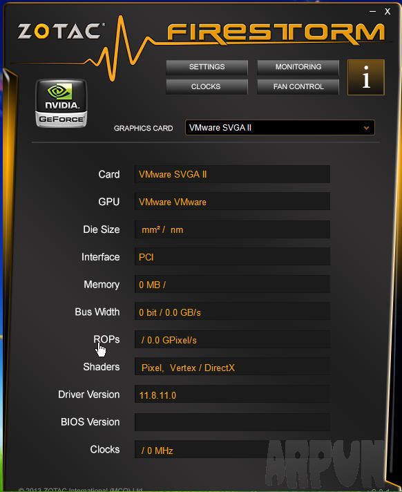索泰显卡超频软件(FireStorm)