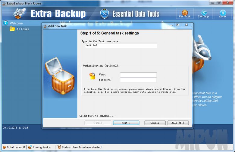 extrabackup(文件备份工具)