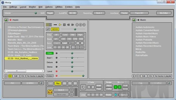 DJ混音软件(MixUp)