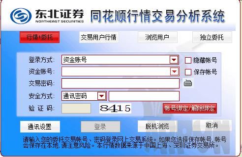 东北证券同花顺