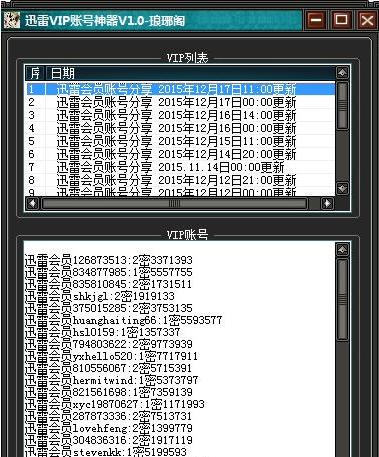 �����Ѹ��VIP�˺�����
