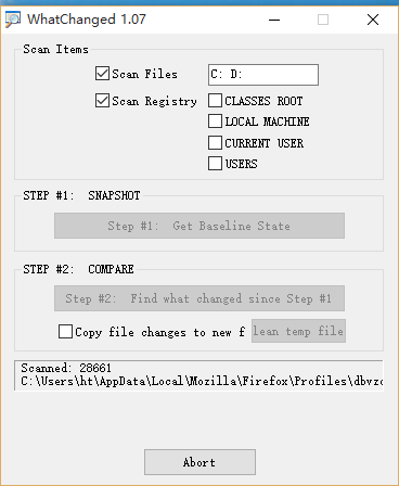 whatchanged(�ļ��ȽϹ���)