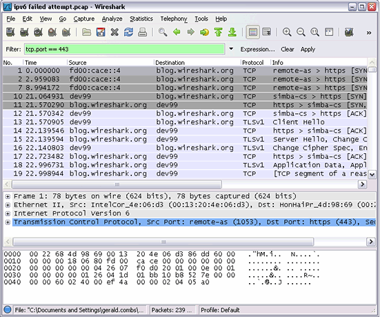 Wireshark(Ethereal)ץ������