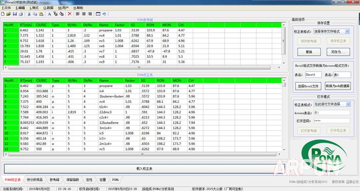 族组成(PONA)分析系统