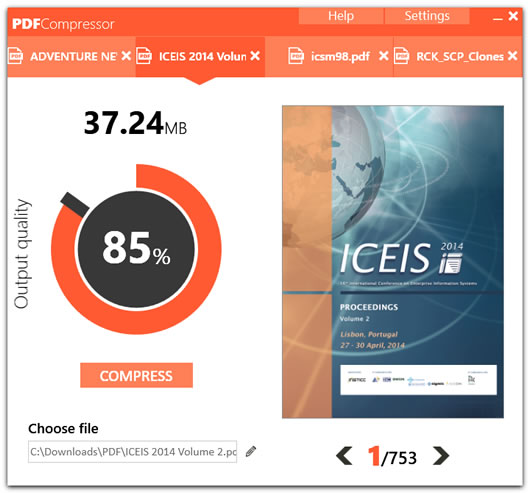 PDF无损压缩软件(Abelssoft PDF Compressor 2016)