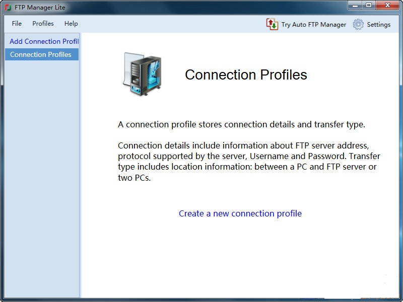 FTP Manager Lite(ftp管理工具)