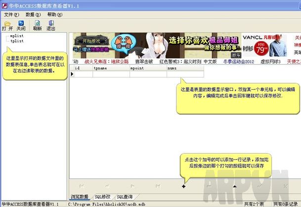 华华ACCESS数据库查看器