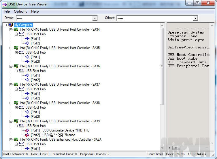 USB Device Tree Viewer