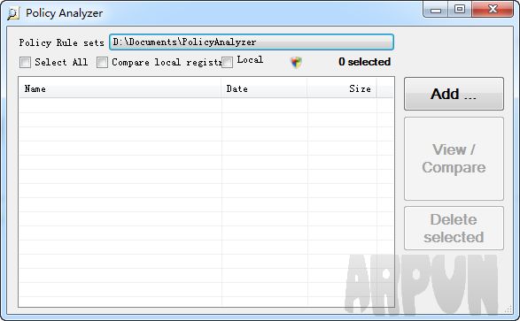 ΢������Է�����(Policy Analyzer)