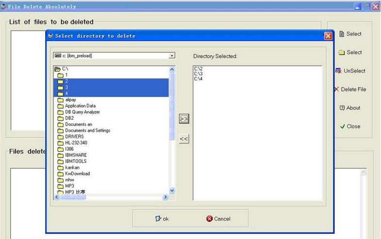 ����ɾ���ļ�