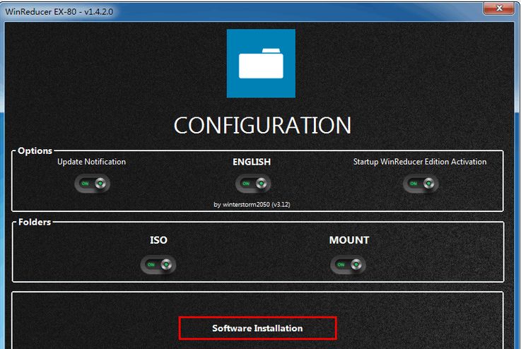 WinReducer EX-100 0.9.8.0 Alpha