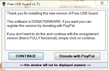 Free USB Guard