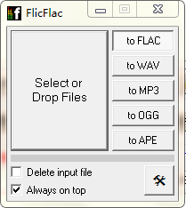 FlicFlac Audio Converter