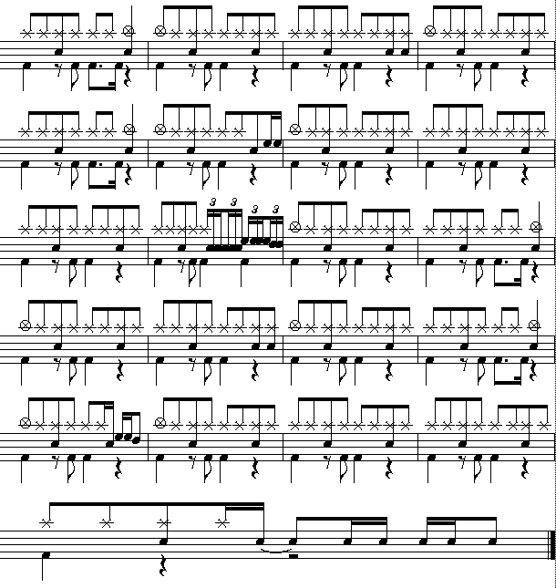 架子鼓节奏生成器