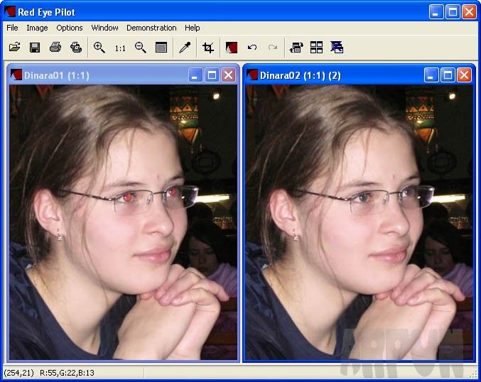 ColorPilot Red Eye Pilot