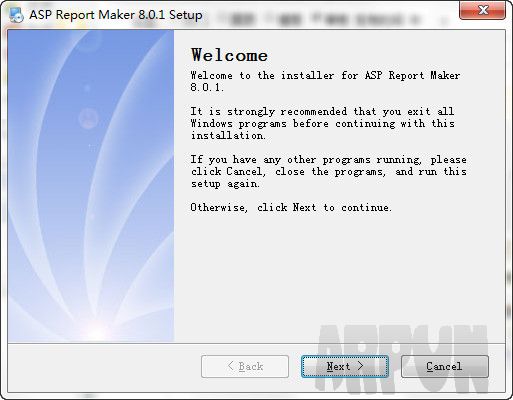 ASP Report Maker