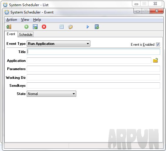 System Scheduler
