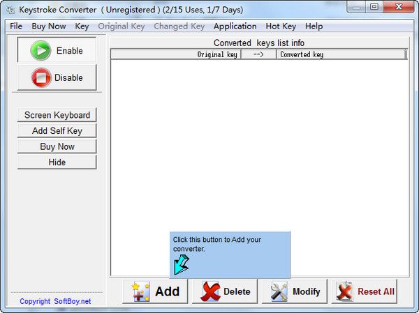 Keystroke Converter