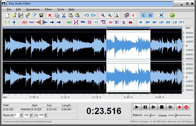 Easy Audio Editor