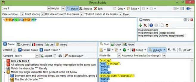 正则表达式测试工具