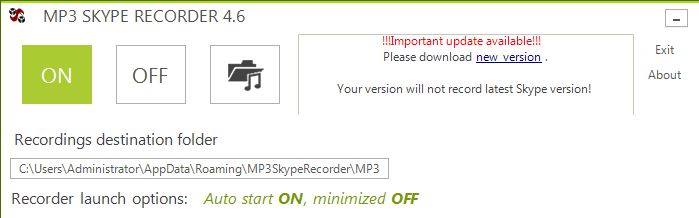 MP3 Skype Recorder