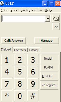 tSIP客户端