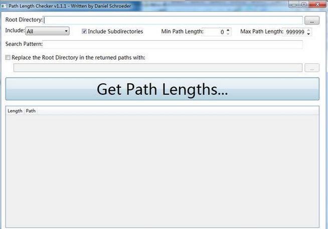 Path Length Checker(文件路径长度检查器)