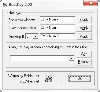 bosskey