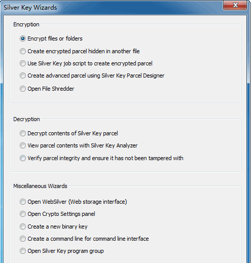 Silver Key���ļ�����������