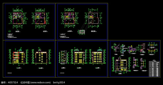 住宅cad图纸素材(住宅cad图纸) 高清版